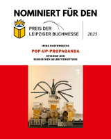 Irina Rastorgueva nominiert für den Preis der Leipziger Buchmesse 2025