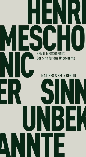 Der Sinn für das Unbekannte
