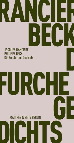 Die Furche des Gedichts